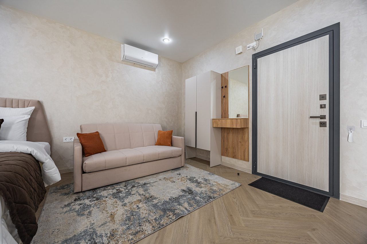 Апартаменты (Улучшенные 2+2 | Superior apt DBL + Sofa), Апарт-отель Аура