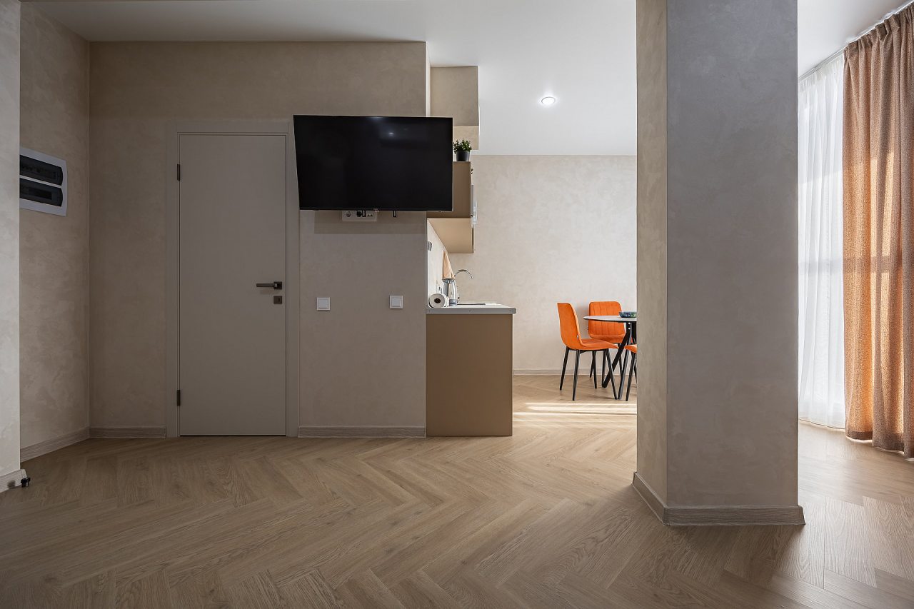 Апартаменты (Улучшенные 2+2 | Superior apt DBL + Sofa), Апарт-отель Аура