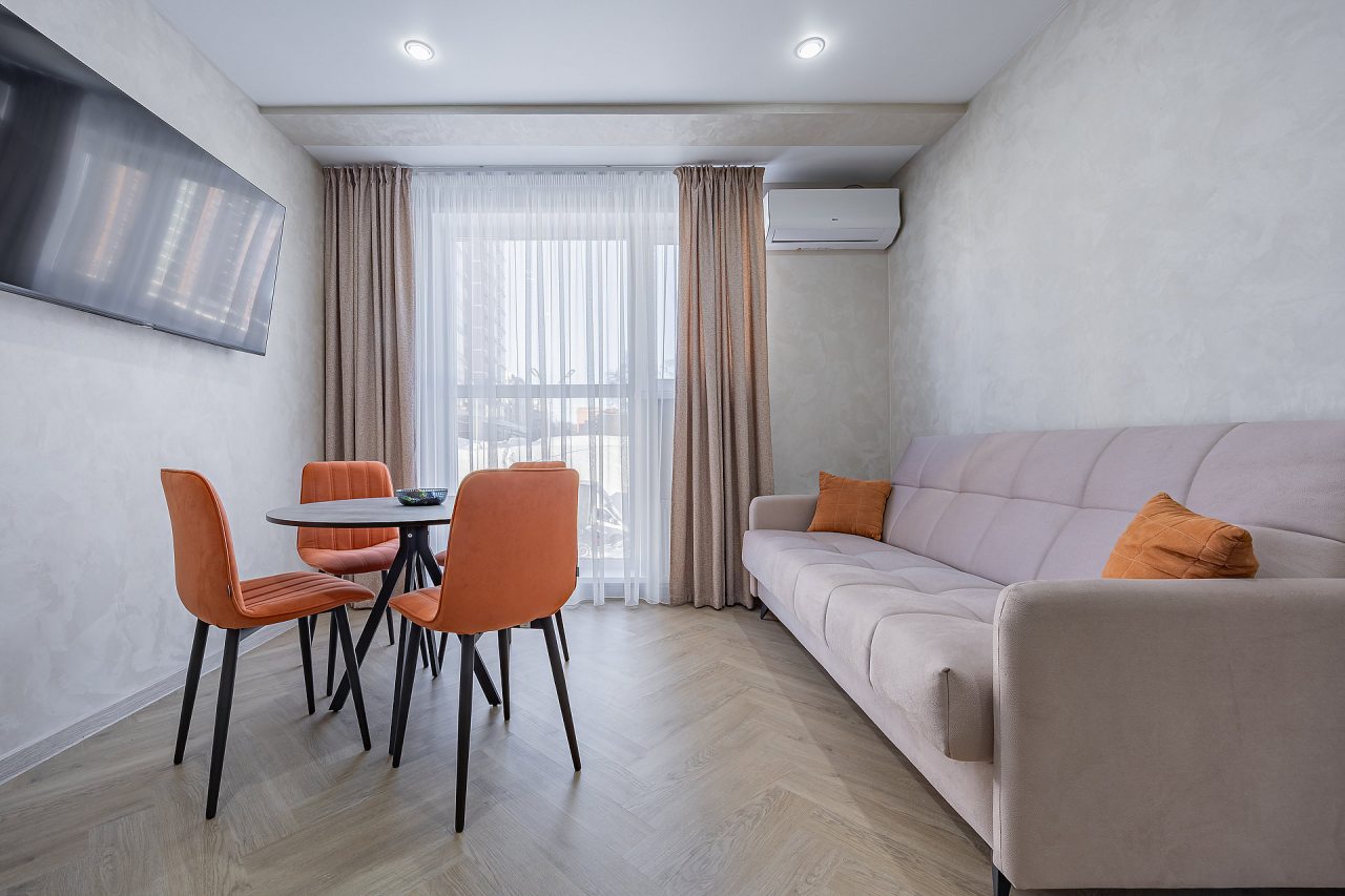 Апартаменты (Семейный 2-комнатный (2+2+1+1) | 2BR Family APT (2+2+1+1)), Апарт-отель Аура