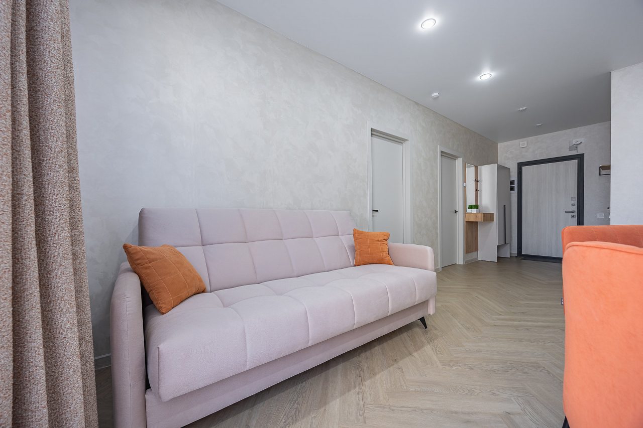Апартаменты (Семейный 2-комнатный (2+2+1+1) | 2BR Family APT (2+2+1+1)), Апарт-отель Аура