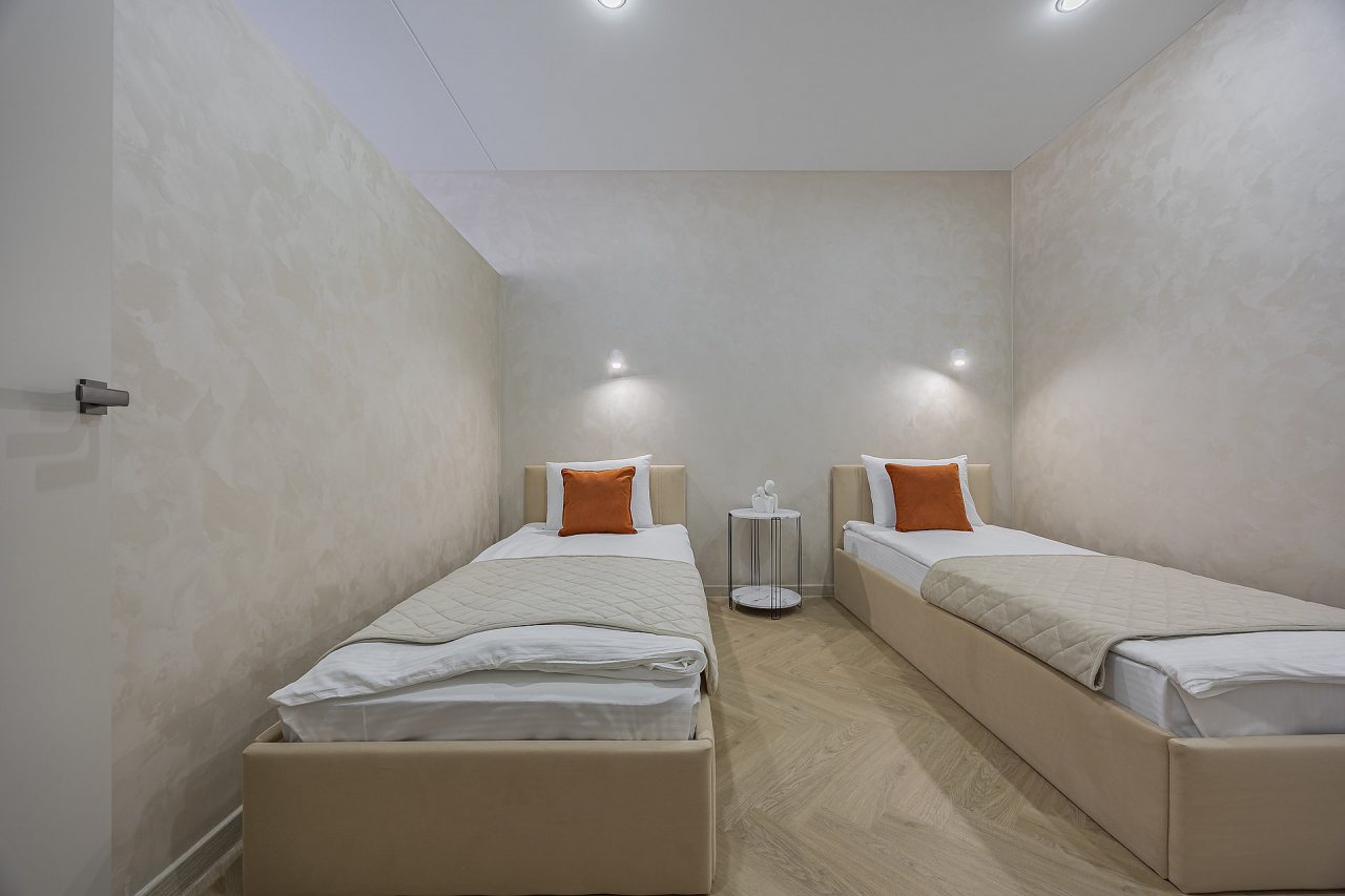 Апартаменты (Семейный 2-комнатный (2+2+1+1) | 2BR Family APT (2+2+1+1)), Апарт-отель Аура