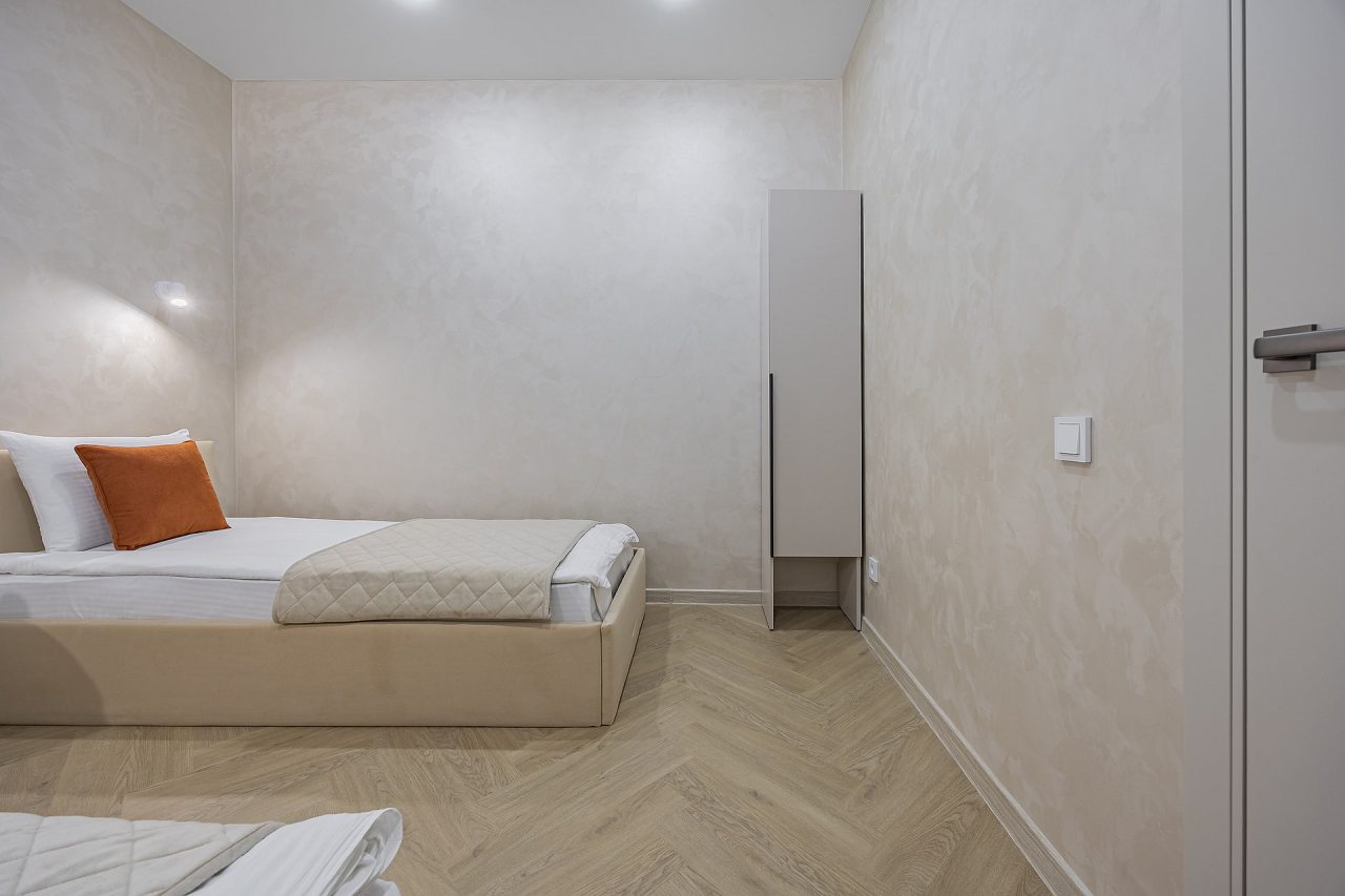 Апартаменты (Семейный 2-комнатный (2+2+1+1) | 2BR Family APT (2+2+1+1)), Апарт-отель Аура