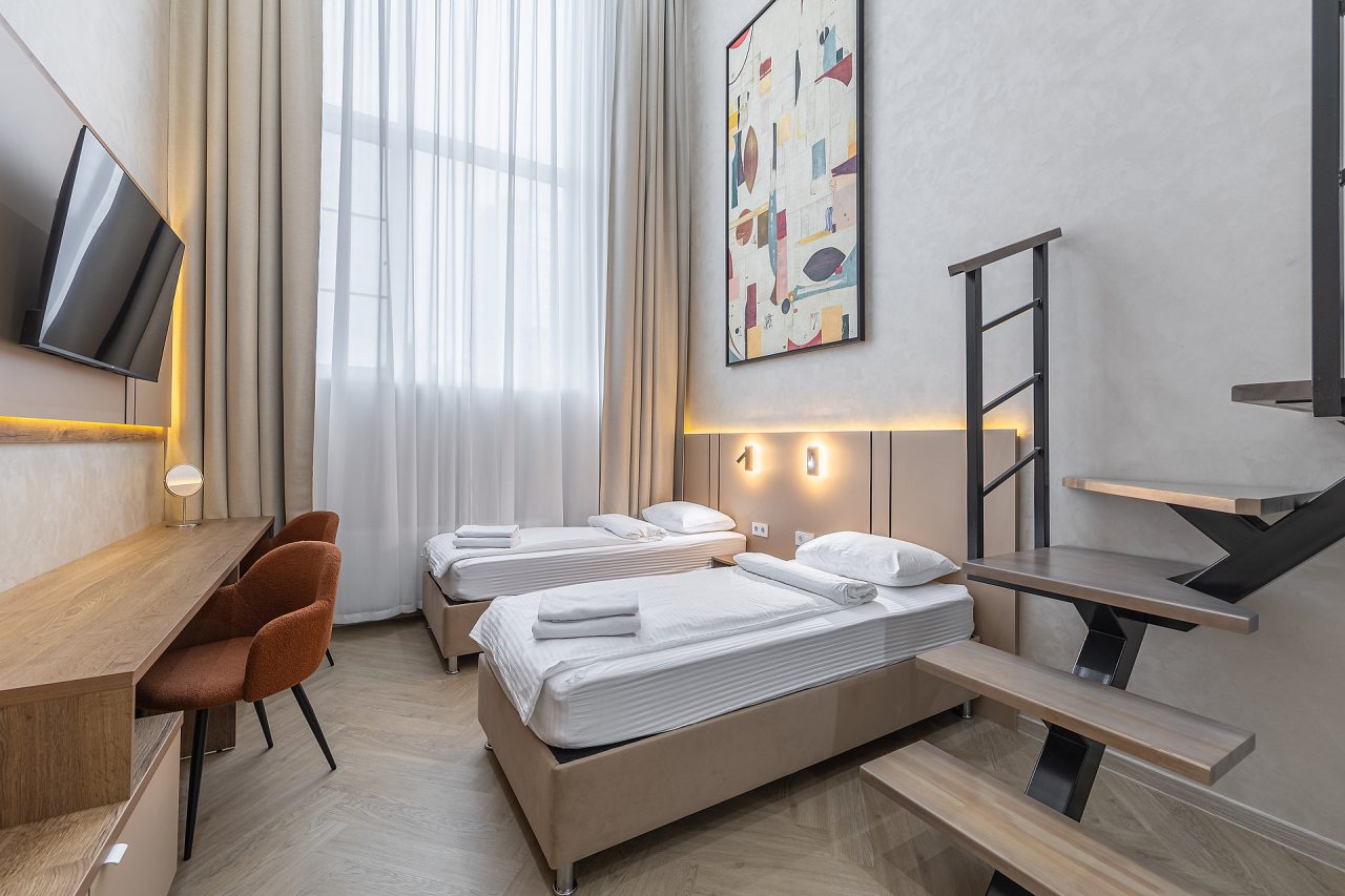 Четырехместный (Апртамент 1+1+1+1 | Superior apt QUAD), Апарт-отель Аура