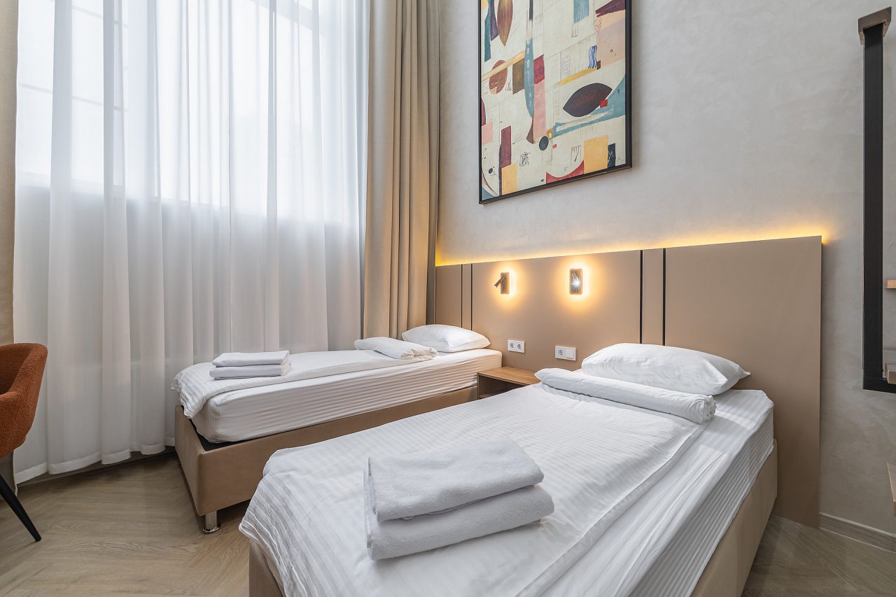 Четырехместный (Апртамент 1+1+1+1 | Superior apt QUAD), Апарт-отель Аура