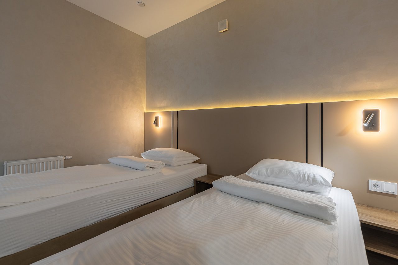 Четырехместный (Апртамент 1+1+1+1 | Superior apt QUAD), Апарт-отель Аура