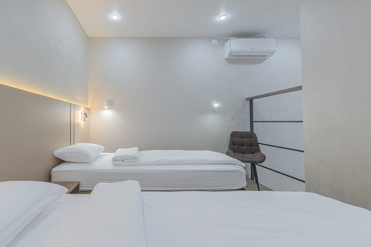 Четырехместный (Апртамент 1+1+1+1 | Superior apt QUAD), Апарт-отель Аура