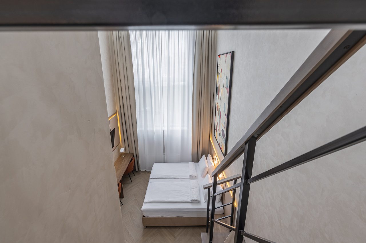 Четырехместный (Улучшенные четырехместные апартаменты 2+2 | Superior apt QUAD 2+2), Апарт-отель Аура