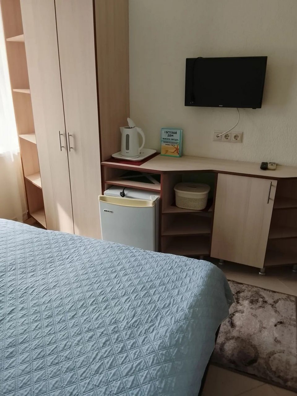 Двухместный (Двухместный с двуспальной кроватью б/б), Гостевой дом Южная звезда