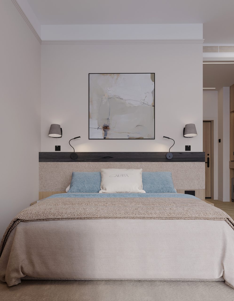 Апартаменты (Студия c видом на горы), Апарт-отель Аура
