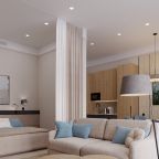 Апартаменты (Полулюкс с красивым видом), Апарт-отель Аура