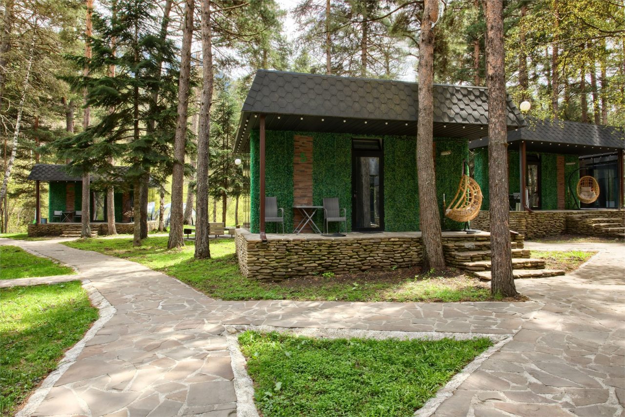 Двухместный (Зеркальный дом с панорамными окнами), База отдыха Сфера