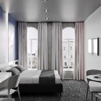 Студио (С мини-кухней с двумя односпальными кроватями), Отель Greenfeel Рыбинск