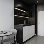 Студио (С мини-кухней с двумя односпальными кроватями), Отель Greenfeel Рыбинск
