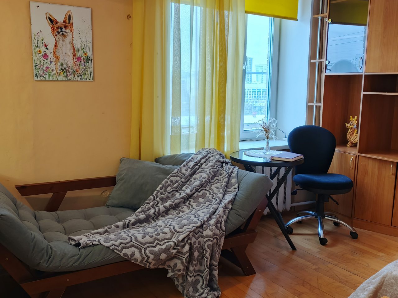 Студио (ЕНИСЕЙ 2+2. От метро 3 мин!), Апартаменты Удобная студия RIGA до метро 6 мин
