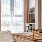 Трёхместный и более (Просторная 2-х комнатная квартира с видом на Дон), Апартаменты в жк Державинский
