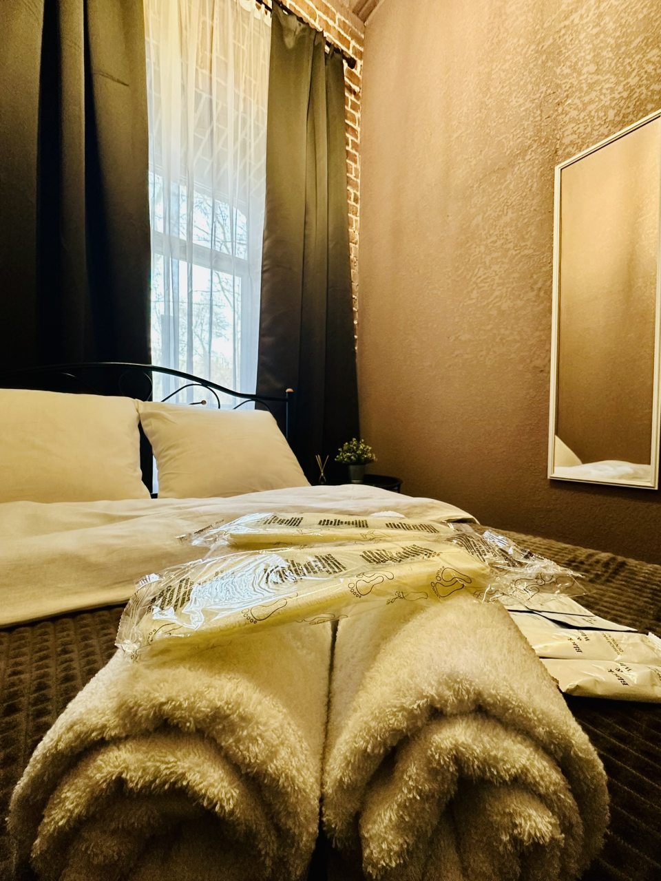 Двухместный (Двухместный номер с окном. Без удобств), Гостиница StayWay на Курской