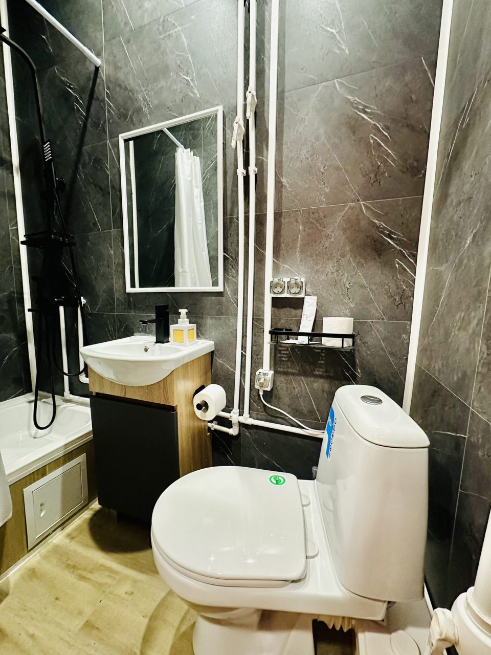 Одноместный (Одноместный номер с удобствами. Без окна), Гостиница StayWay на Курской