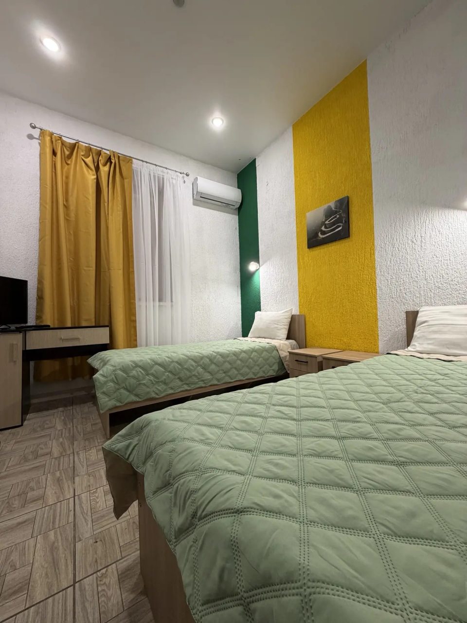 Двухместный (Стандарт 1 этаж), Хостел Чайка