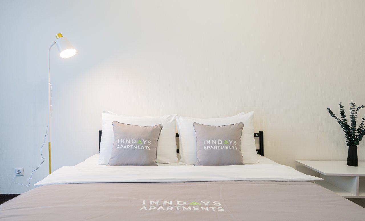 Апартаменты Inndays Apartments у метро Девяткино, Мурино