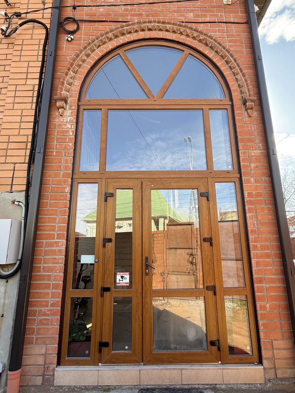 Вход в гостевой дом