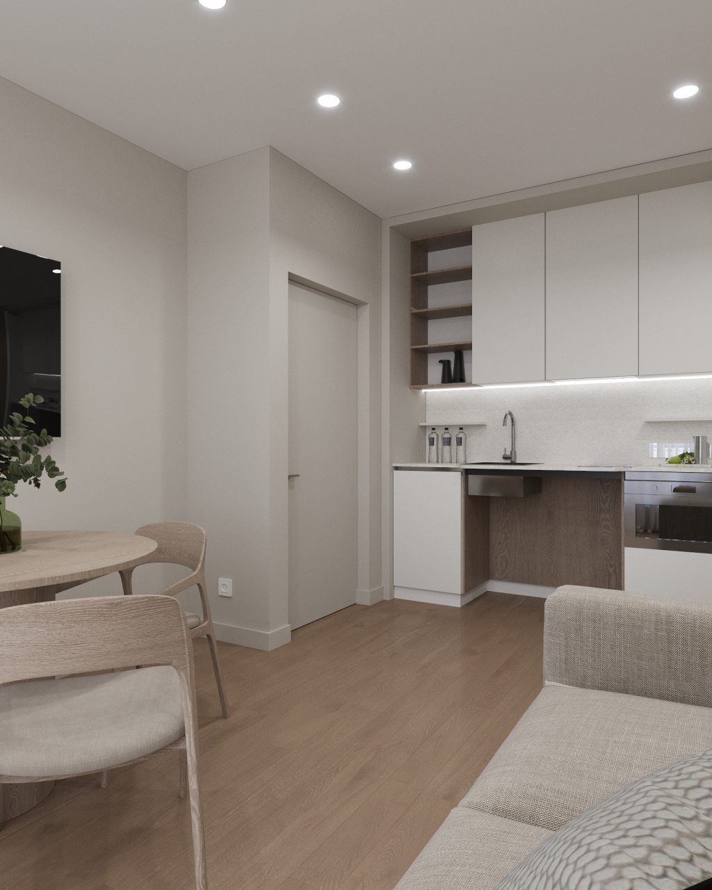 Апартаменты (Апартаменты для МГН с видом на горы), Апарт-отель Всесезонный курорт СкайСоул