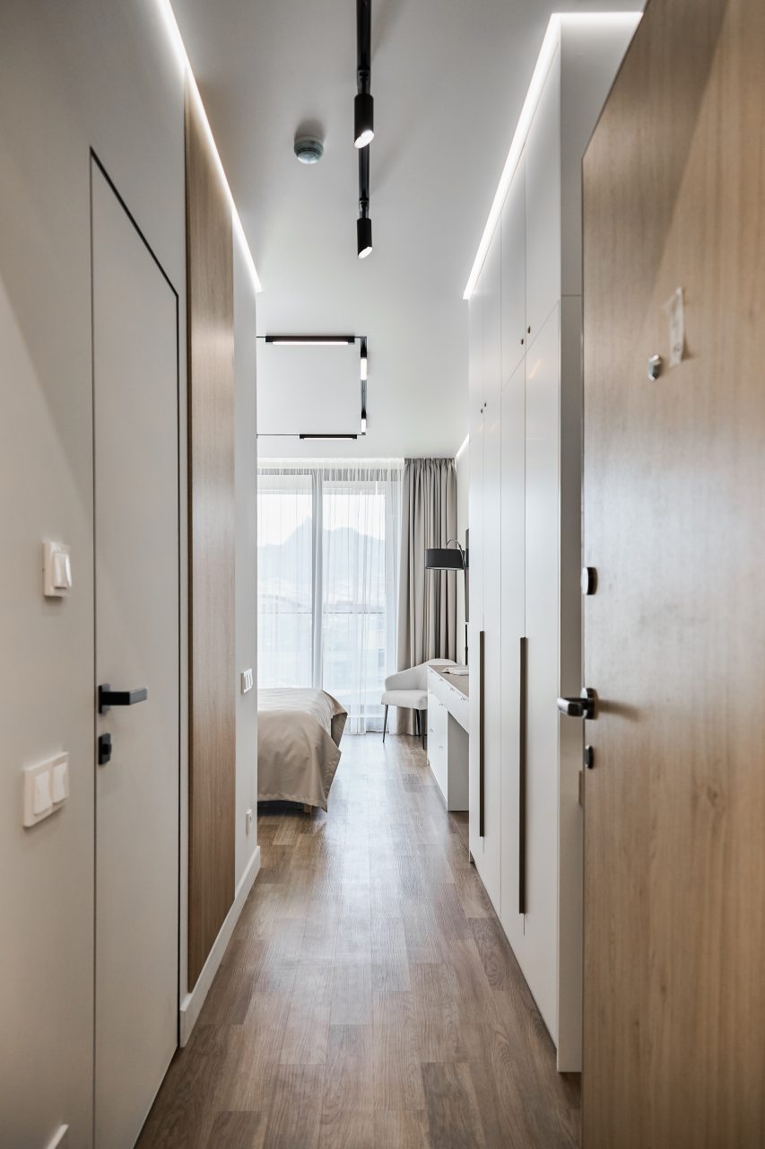 Апартаменты (Смарт студия с видом на горы), Апарт-отель Всесезонный курорт СкайСоул