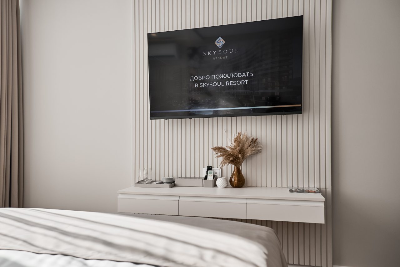 Апартаменты (Полулюкс с видом на горы), Апарт-отель Всесезонный курорт СкайСоул