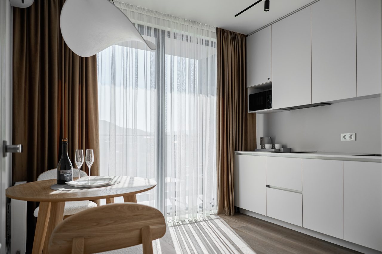 Апартаменты (Полулюкс с видом на горы), Апарт-отель Всесезонный курорт СкайСоул