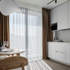Апартаменты (Полулюкс с видом на горы), Апарт-отель Всесезонный курорт СкайСоул