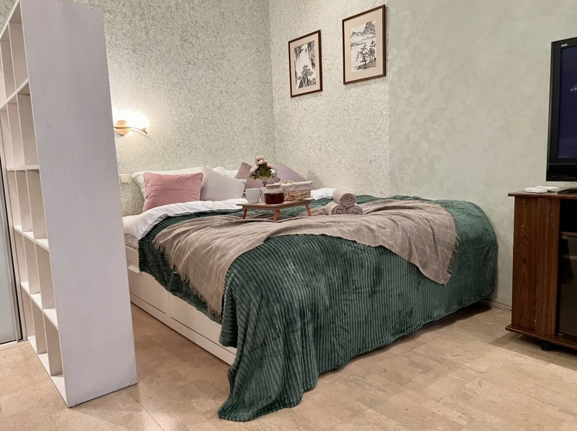 Двухместный (Однокомнатная квартира на Ленина), Апартаменты 1к квартира у НОВАТа