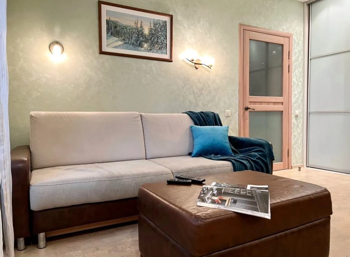 Двухместный (Однокомнатная квартира на Ленина), Апартаменты 1к квартира у НОВАТа