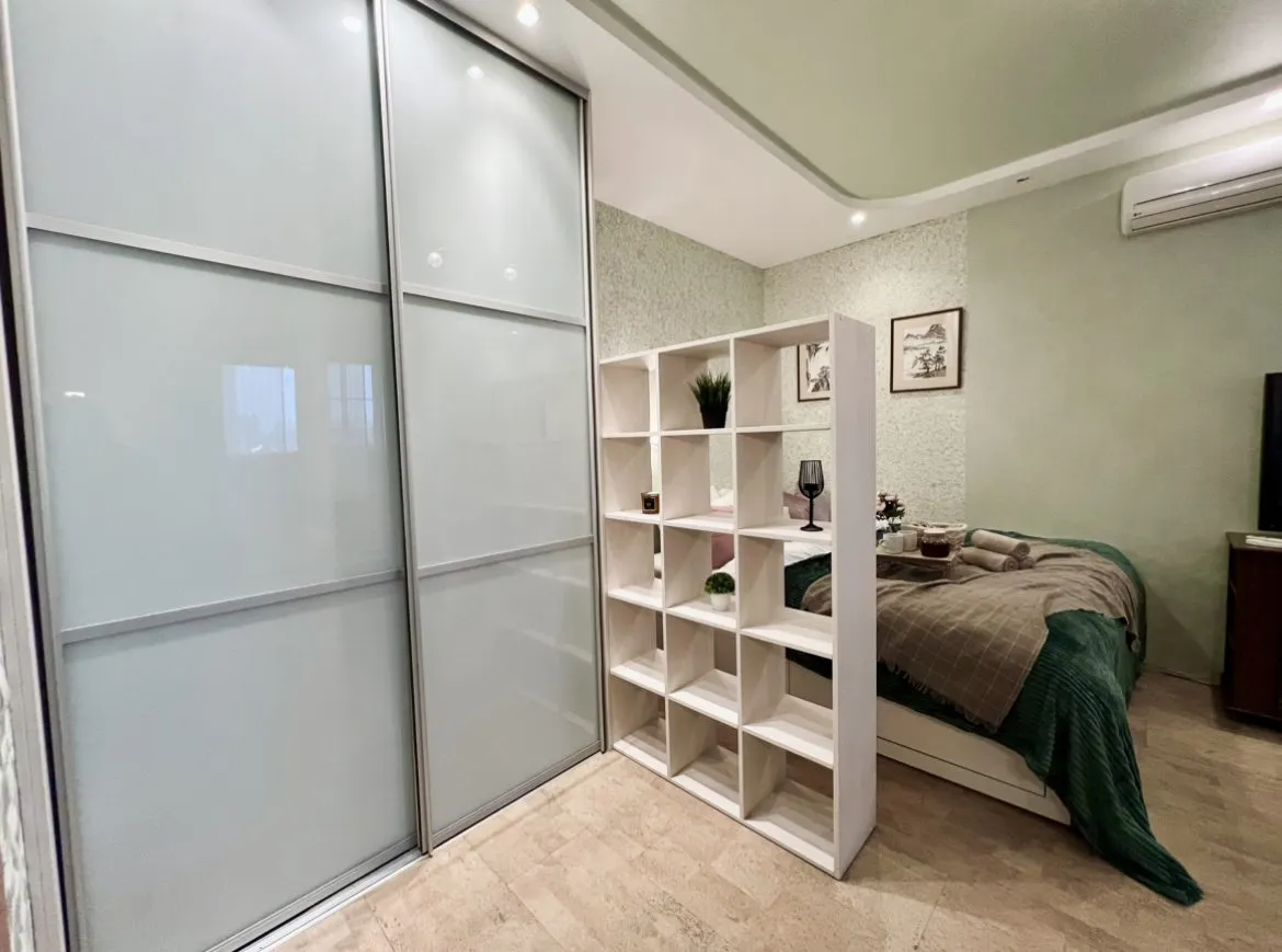 Двухместный (Однокомнатная квартира на Ленина), Апартаменты 1к квартира у НОВАТа