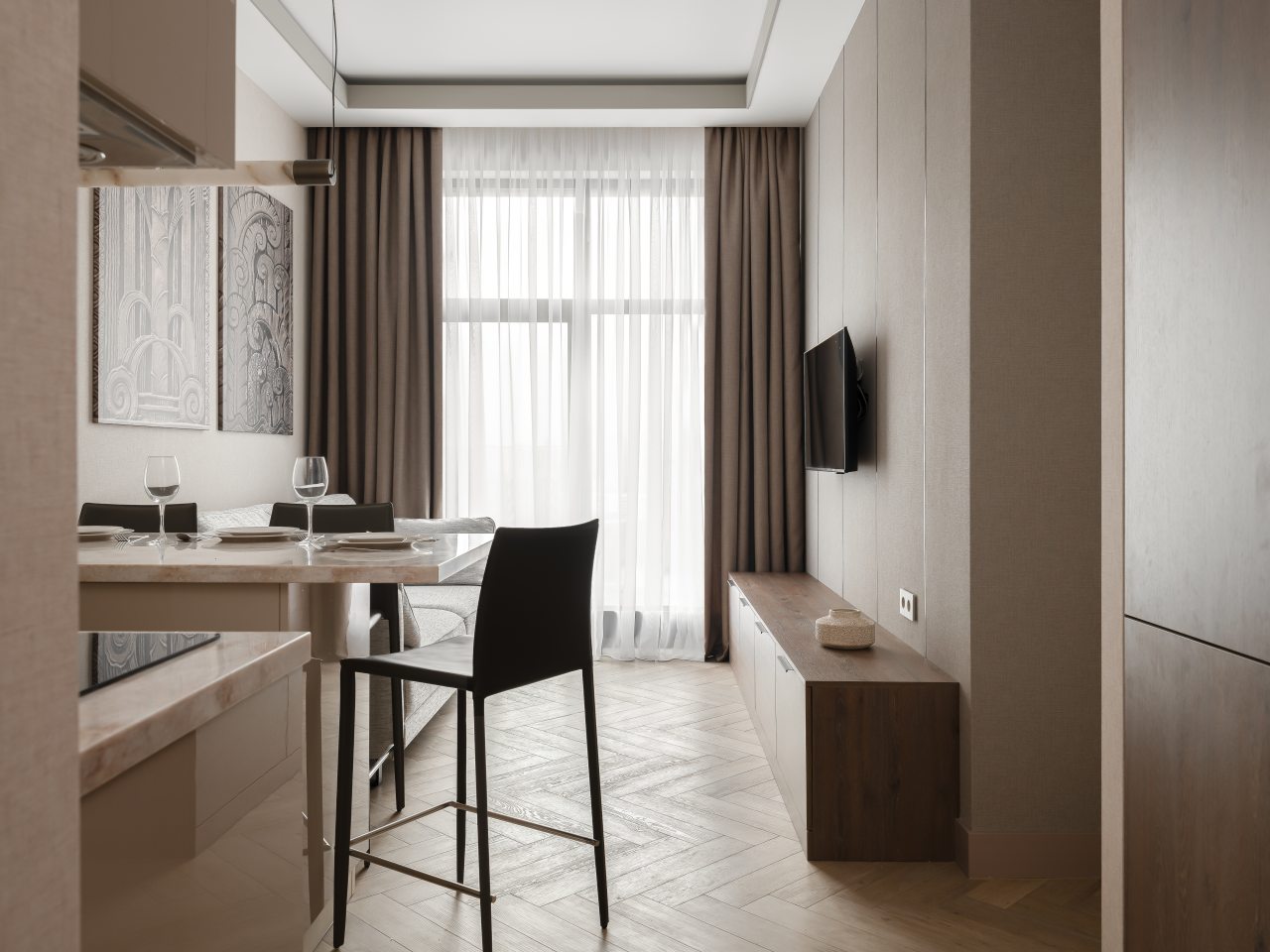 Четырехместный (Зорге Комфорт), Апартаменты Knokey Зорге, 9Ак7