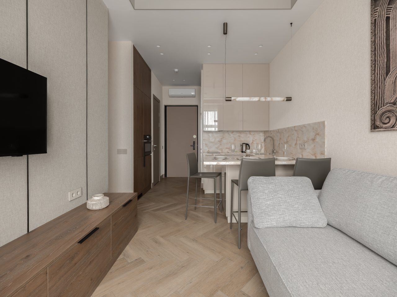 Четырехместный (Зорге Комфорт), Апартаменты Knokey Зорге, 9Ак7