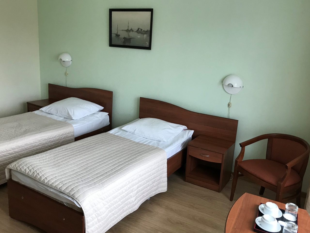 Номер (Стандарт с раздельными кроватями), Гостиница Паллада РАН