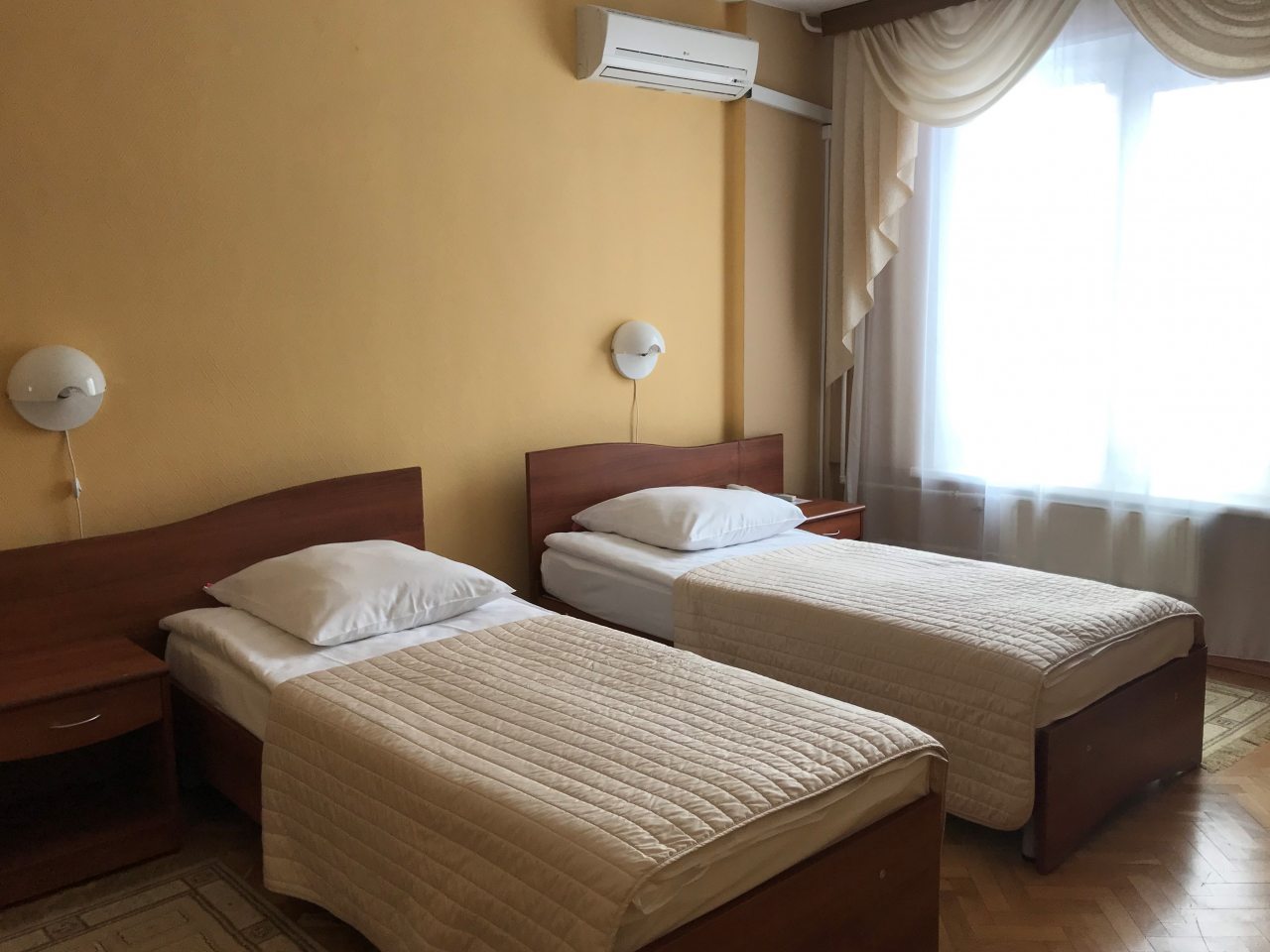 Номер (Улучшенный с раздельными кроватями), Гостиница Паллада РАН