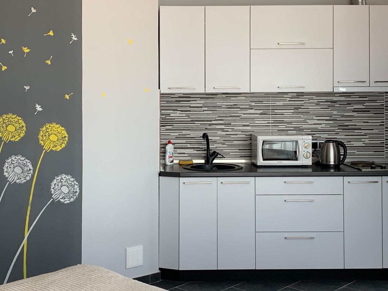 Студио (Трехместный с видом на море), Апартаменты Лаванда