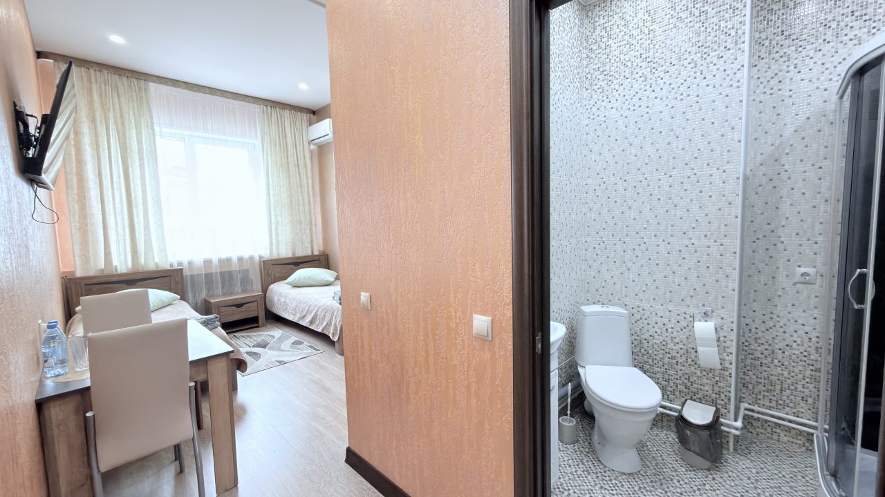 Двухместный (Двухместный с 2 отдельными кроватями), Отель ЛЮКС