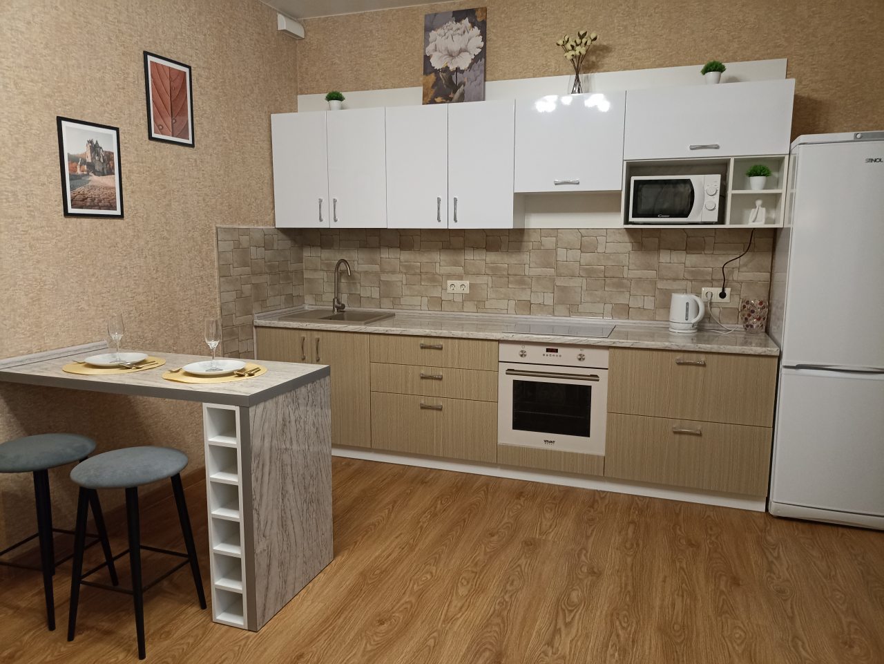 На кухне есть все необходимое