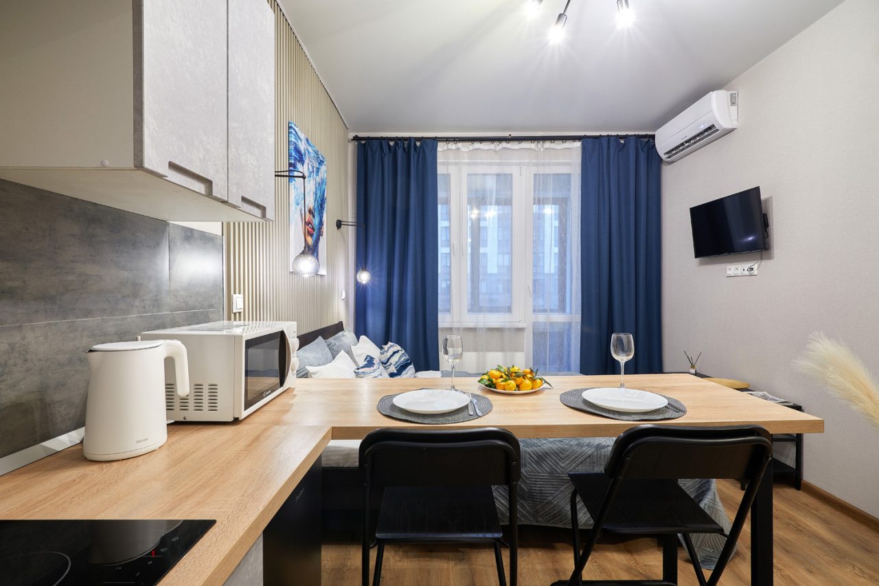 Двухместный (Апартамент в ЖК Искра-парк), Апартаменты EasyGuest у метро Динамо