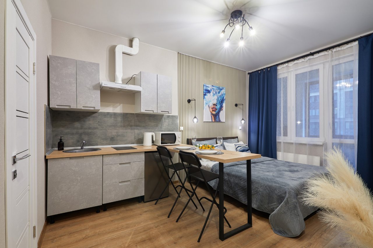 Двухместный (Апартамент в ЖК Искра-парк), Апартаменты EasyGuest у метро Динамо