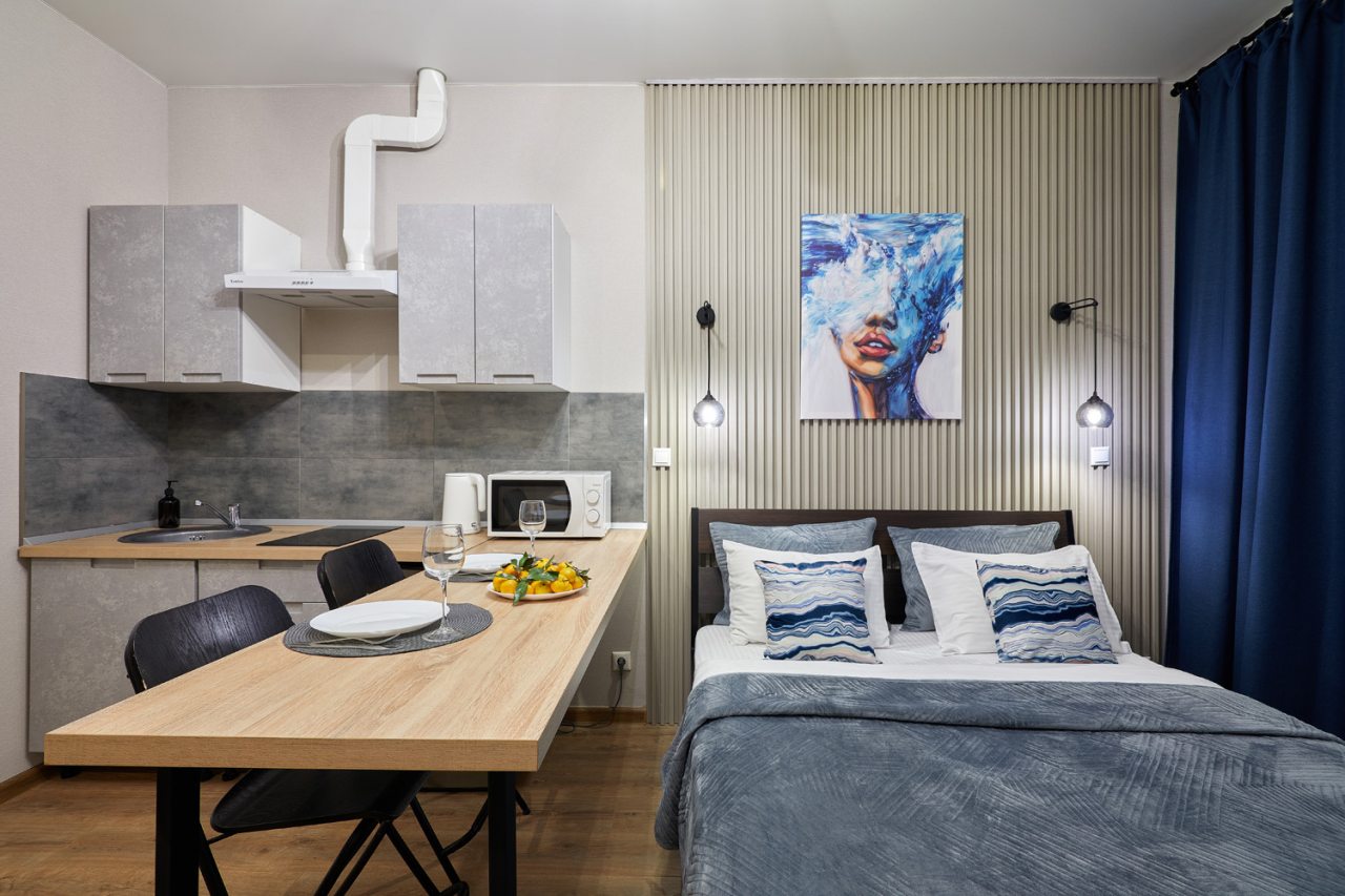 Двухместный (Апартамент в ЖК Искра-парк), Апартаменты EasyGuest у метро Динамо