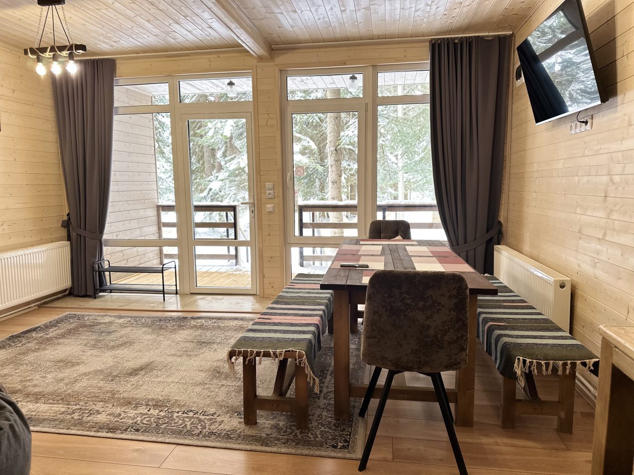 Коттедж (Двухэтажный с видом на лес), База отдыха Ёшкин кот
