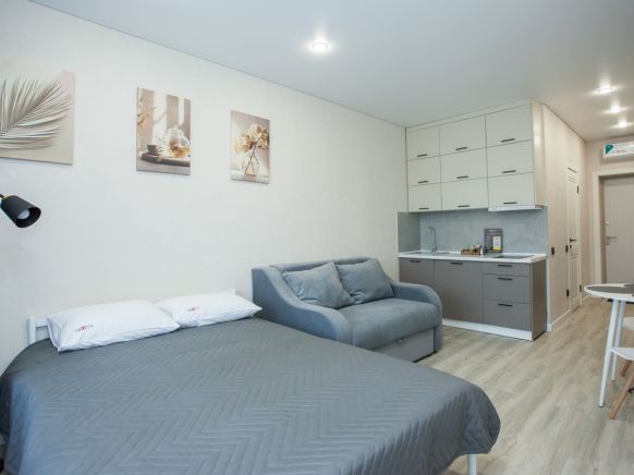 Апартаменты Студия в доме бизнес-класса в центре Новосибирска
