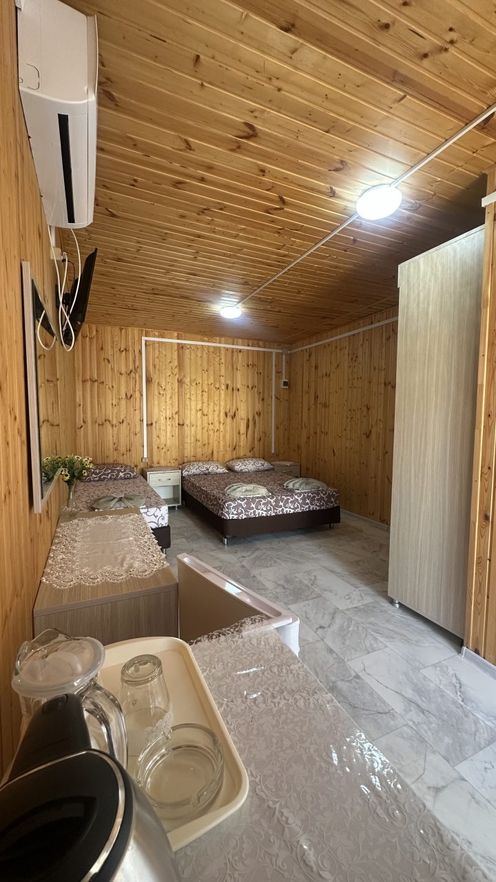 Трехместный (Однокомнатный Домик Премиум), База отдыха Византийский дворик