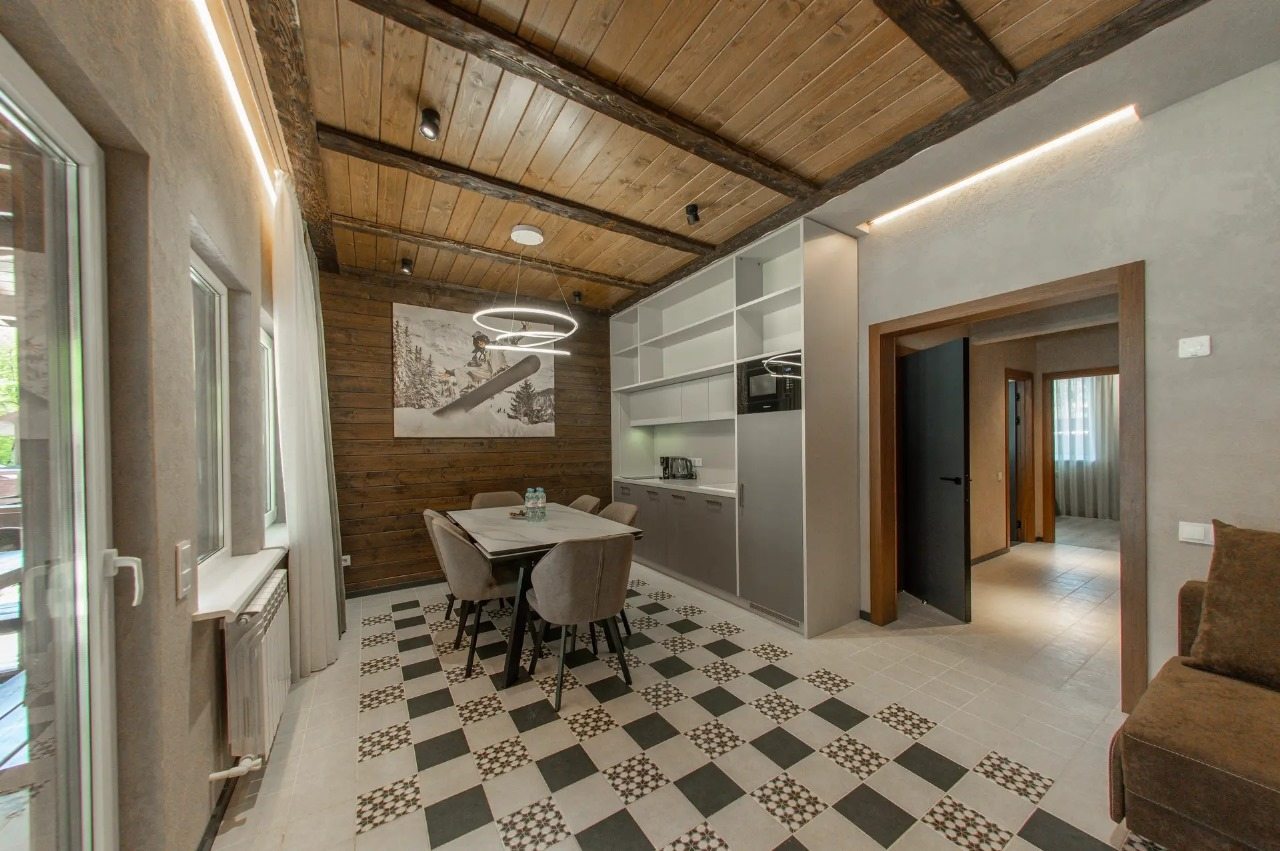 Шале (Duplex Тишина гор с террасой), Парк-Отель Небо и Горы