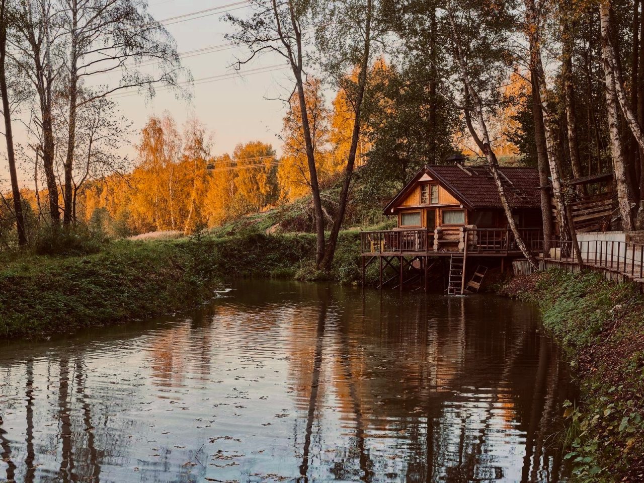 Дом (Домики у лесного озера), База отдыха ГОРА КАНТРИ КЛАБ