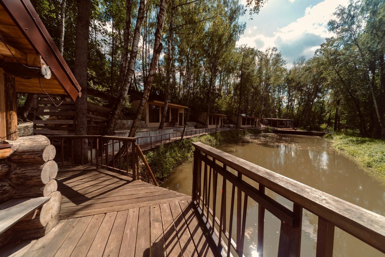 Дом (Домики у лесного озера), База отдыха ГОРА КАНТРИ КЛАБ
