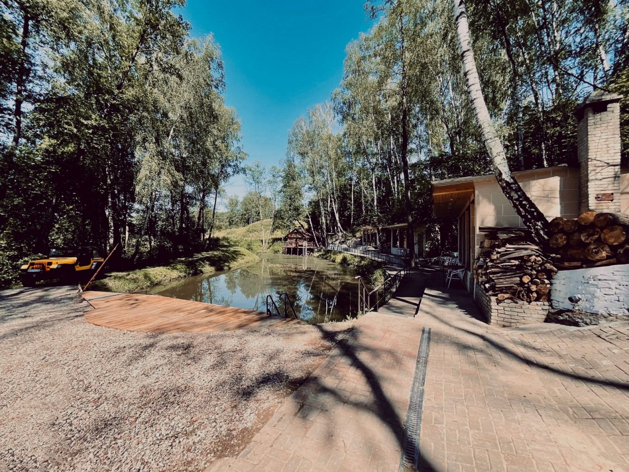 Дом (Домики у лесного озера), База отдыха ГОРА КАНТРИ КЛАБ