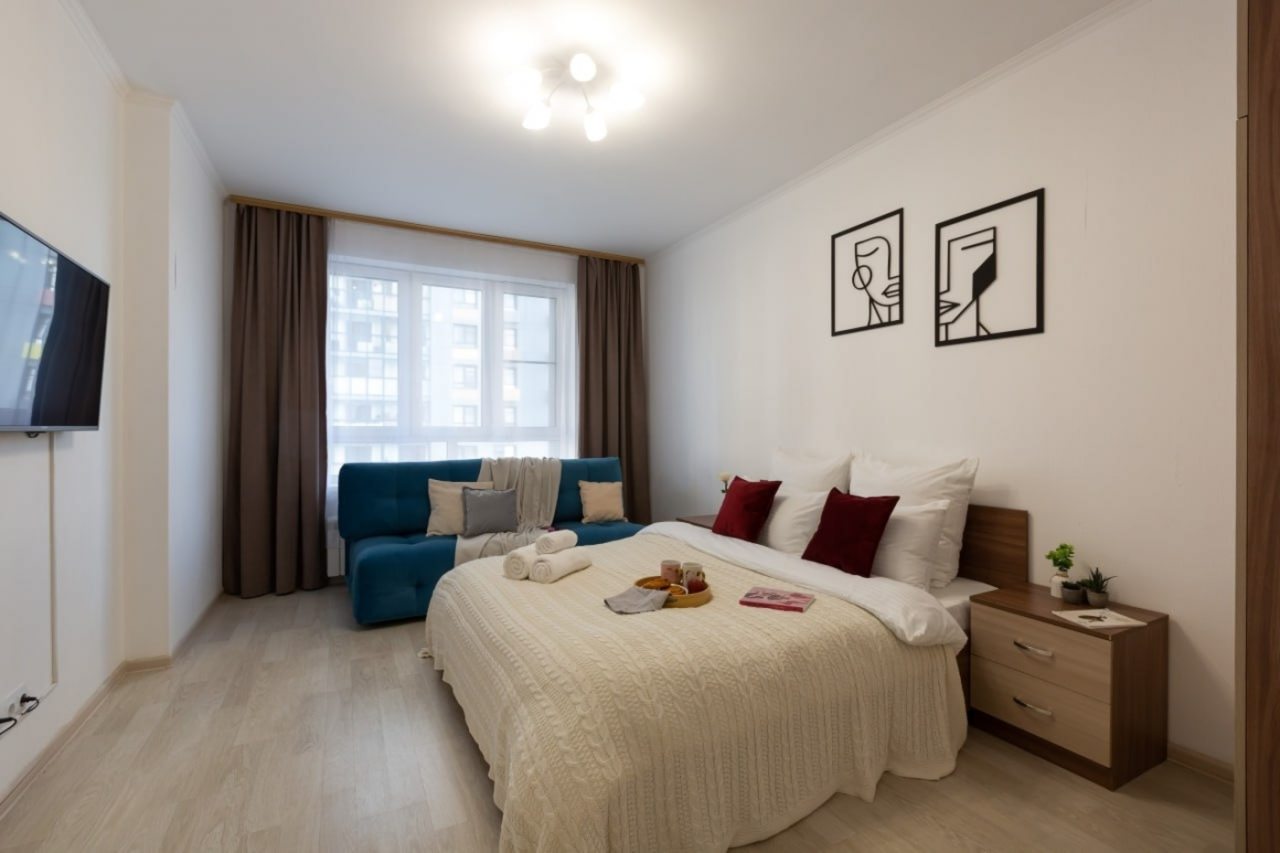 Квартира (Бостон двухкомнатная), Апартаменты Life Apartments Бостон